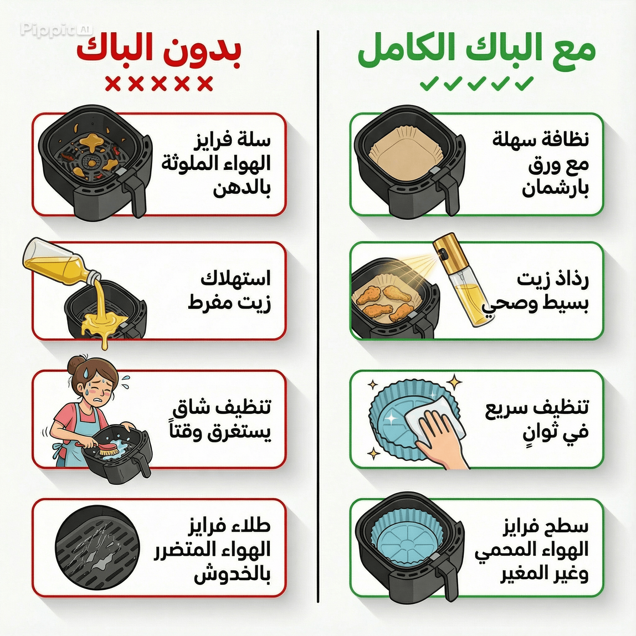 مجموعة القلاية الهوائية - الصورة 2